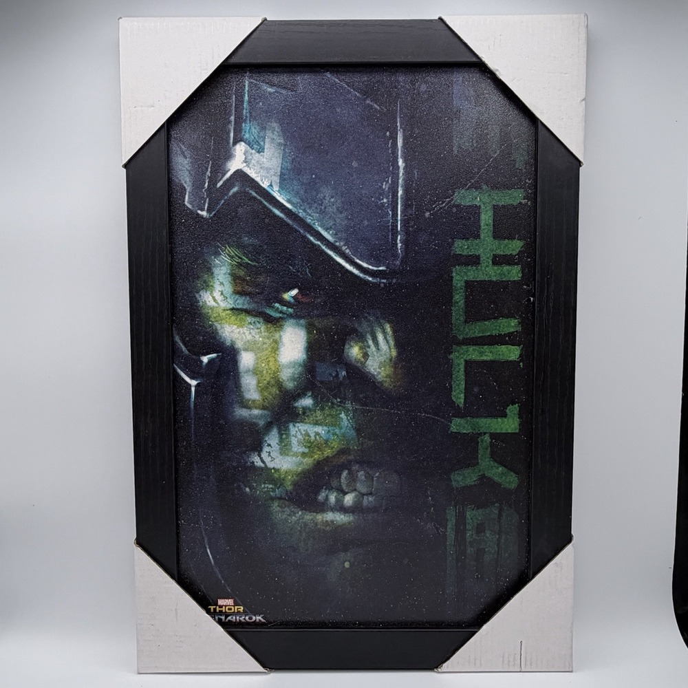 NEW Marvel Thor Ragnarok Gladiator Hulk Framed Art Wall Decor 13x19 Poster Comic